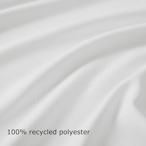 Vision Home White Pinch Pleated Light Filtering Curtains 95 inch Length - image 4