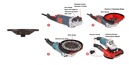Image of Dust Shroud for Angle Grinders,Universal 7-Inch Dt1902-180D
