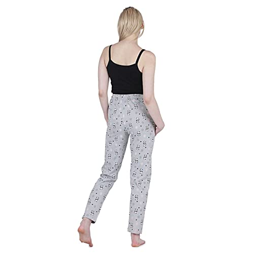 Image of Women's Cotton Printed Night Pyjama with Two Pockets