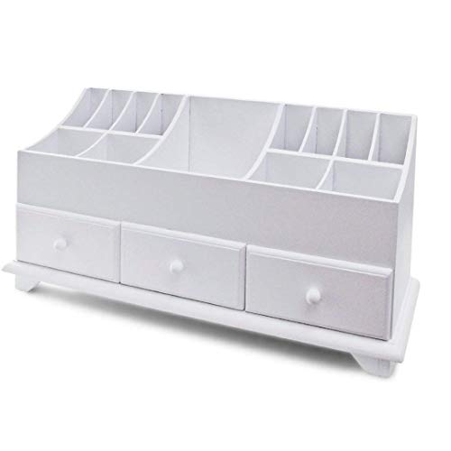 Woodluv - Organiser Porta-Oggetti da scrivania in