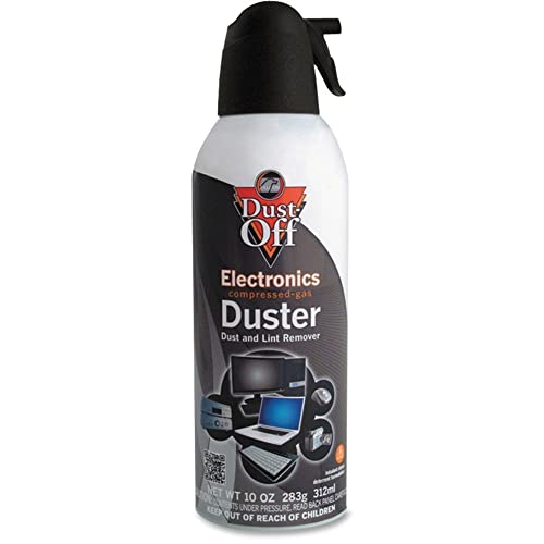 Dust-Off Plus Disposable Compressed Gas Duster, 10 Oz Bottle #TOP1