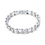Cadena de eslabones para hacer joyas: diseño hueco elegante y simple, decoración de joyería excelente y para hombres y mujeres.