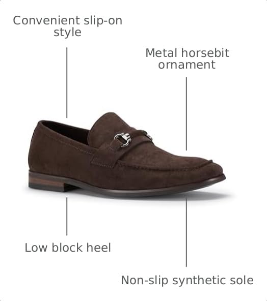 Image of Ferro Aldo Men's Premium Moc Toe Loafers | Casual & Dress Styles with Tassels & Horsebit Buckles