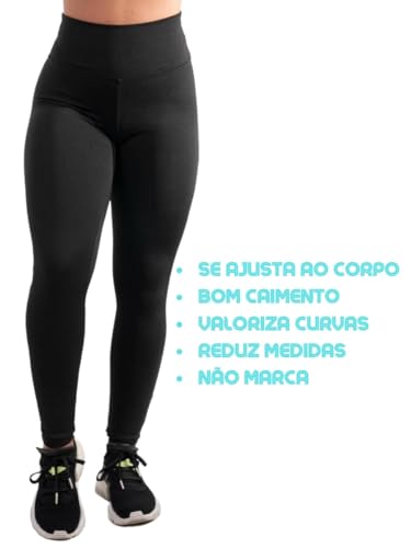 Calça Legging Fitness Academia | Cintura Alta | Levanta Bumbum | Suplex (BR, Alfa, GG, Regular, Regu