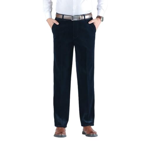 Pantalon de costume business en velours côtelé stretch homme