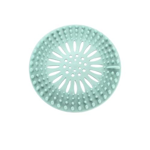 Crépine de vidange silicone verte pour une routine de douche sereine et fluide