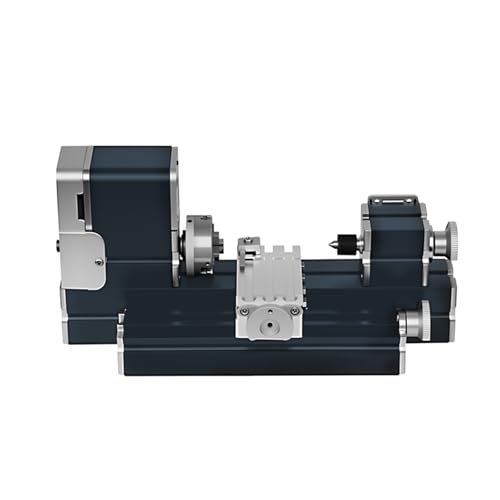 ZHRUI All-metal Miniature Lathe 36W 20000rpm Didactical Mini metal Lathe Machine for Hobbyist Woodworking Craft