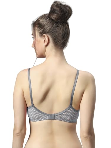 Image of Sonari Maggi Womens Lightly Padded Polyester T Shirt Bra | Wire Free, Lightly Padded Cups, Medium Coverage, Detachable Straps, U Back Design | Hook and Eye Closure, Essential Everyday Bra