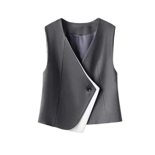 Camiseta sin mangas suelta de mujer informal y ligera para el paseo diario de primavera