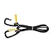 Kantek Heavy Duty Bungee Cord with Locking Safety Clasps, 72-Inch, Black (LGLC10)