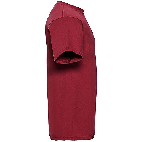 Russell Europe Mens Classic Heavyweight Ringspun Short Sleeve T-Shirt