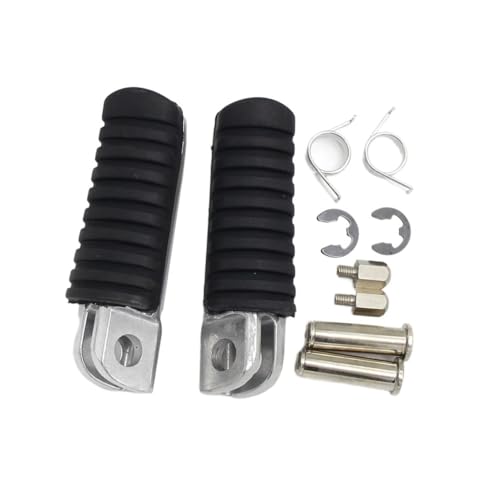 Repose-Pieds Avant de Moto pour ZR250 et EX250 Cale-Pieds en Alliage Durable