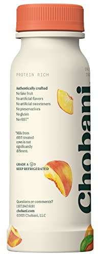 Chobani ® Peach Low-Fat Greek Yogurt Drink 7 Fl Oz thumb #1