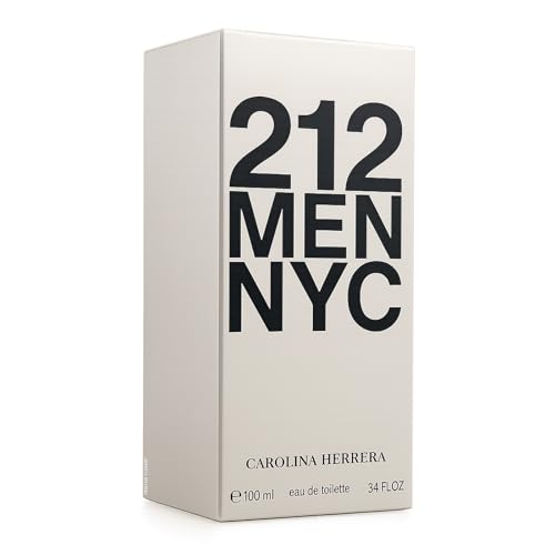 Image of Carolina Herrera 212 Nyc Men's Eau De Toilette Liquid, 100Ml (Pack of 2)