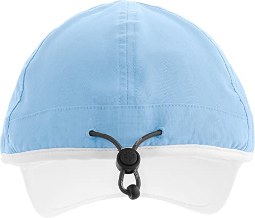 Coolibar Upf 50+ Kids Lenny Sports Cap - Sun Protective (Large/X-Large- Cloud Blue) #TOP1