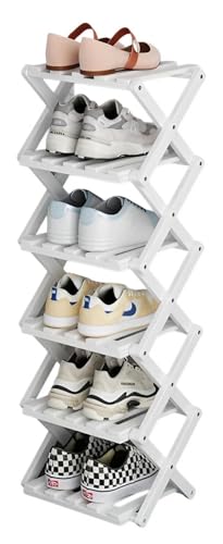 Meuble à chaussures pliable pour désencombrer les petits espaces