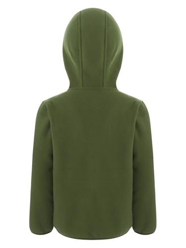 JEATHA Unisex Kids Hoodie Sweatshirts Long Sleeve Fleece Lined Full Zip Hooded Jackets for Toddler Boys and Girls4