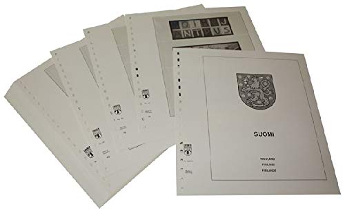 Feuilles pré-imprimées Finlande classeur philatélie album timbres 2008-2014