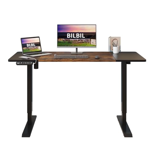 Height Adjustable Electric Standing Desk with Splice Desktop