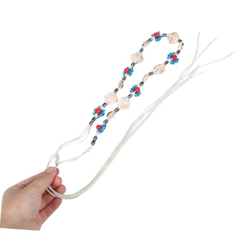 BESPORTBLE Boho Retro Macrame Belt for Women Handwoven Adjustable Waistband with Artistic Knot Lightweight Braided Design Vibrant Colors for Fashionable Outfits4