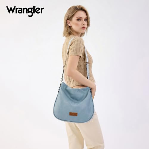 Image of Wrangler Hobo Bags Crossbody Bag for Women Shoulder Purse Handbags with Adjustable Strap