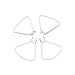 Produktbild Dapei 4PCS Propeller Guard Schutzring Ersatzteil für XIAOMI MITU Quadcopter