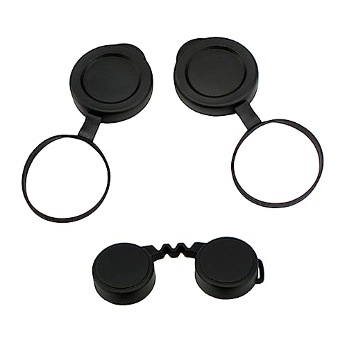 Homoyoyo 双眼鏡用対物レンズキャップ ゴム製保護カバー 軽量コンパクトで携帯便利 傷や衝撃からレンズを守る