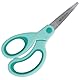 Westcott Softgrip Kinderschere Türkis Linkshänder | Schere mit ergonomischem Griff für Schulkinder | Schulschere & Bastelschere 13 cm (5) ideal für Kinderhände | E-21585 00