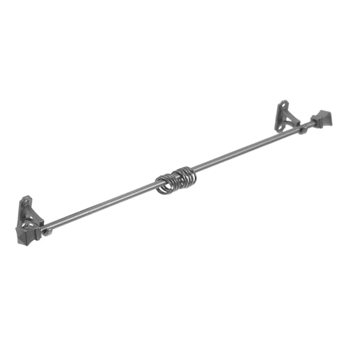 ERINGOGO 1juego Accesorios De Muebles Miniatura para Casa De Muñecas Varilla De Cortina Mini para Ventanas De Dormitorio y Cocina Decoración DIY Color Negro