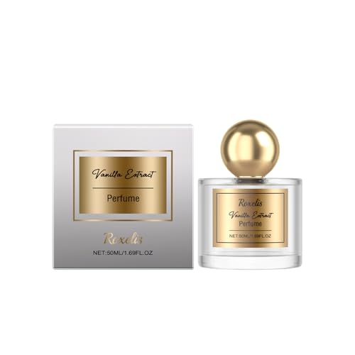 Perfume Elegante De Vainilla For Mujer: Aroma Fresco Y Duradero, Fragancia Natural Y Encantadora For Uso Diario.(2PCS)