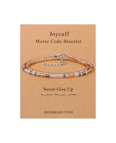 Image of JoycuFF ๐ ๐ผ๐ฟ๐๐ฒ ๐๐ผ๐ฑ๐ฒ ๐๐ฟ๐ฎ๐ฐ๐ฒ๐น๐ฒ๐๐ ๐ณ๐ผ๐ฟ ๐ช๐ผ๐บ๐ฒ๐ป Inspirational Gifts Beads Bracelets for Women Encouragement Birthday Gifts for Daughter Sister Niece Granddaughter Mom Best Friend