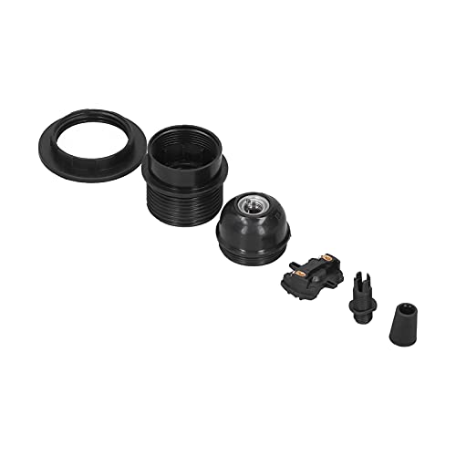 YDuupxe Small Size E27 Screw Base Lamp Holder with Wear-Resistant PPA Shell, Easy to Install