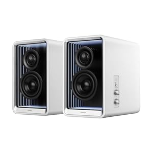 Edifier QR65 Desktop Active Monitor with 2.75″ Long-Throw Aluminum Di...