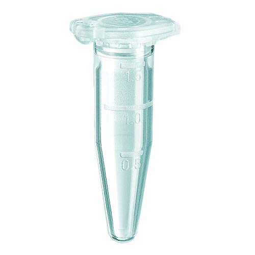 Tube Safe-Lock Eppendorf 1.5 ml, microcentrifugeuse de haute précision gradué x500