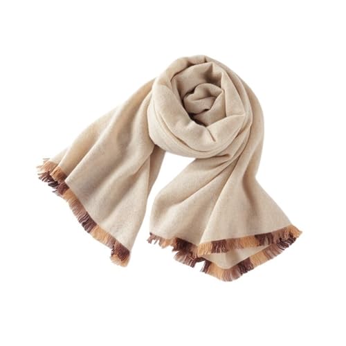 Écharpe-châle chaude 100% cachemire contre le froid sans s'encombrer | Cache-col 175 g