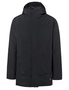 VAUDE Rosemoor wattierter Parka für Herren – Wattierter Wintermantel mit PrimaLoft Isolierung, Wasserdicht & Winddicht, Recyceltes Material – ideal für kalte Tage