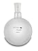 Goldleaf Scientific GLA1E3SN Single Neck Heavy Wall Round Bottom Flask, 1000mL with 24/40 Standard Taper Joint