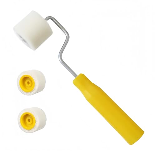 3PCS Set Mini Rollers for Painting, Small Paint Roller is Suitable for Repairing Narrow Spaces in Corners, Mini Paint Roller Tools, Help Fine Painting