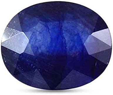 インド製 10.00 ラッティ認定天然ブルーサファイアストーン (Neelam/Nilam) ラボレポート付き宝石-B0CRF23L