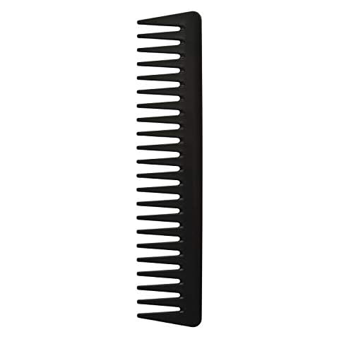Professional Carbon Fibre Wide Tooth Detangling Comb Cover