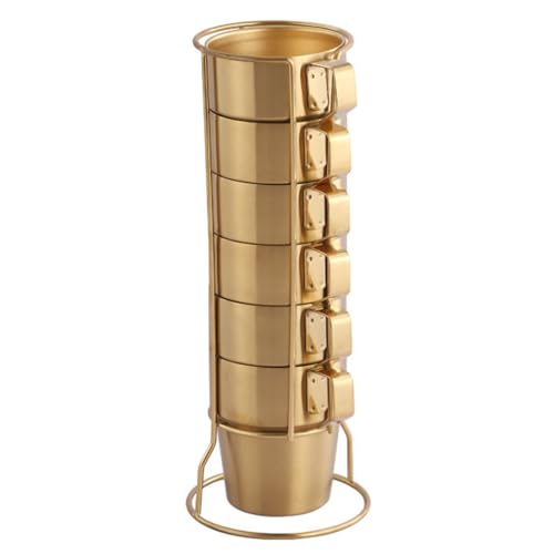 Numzo XeXRbv ^fMJbv 300ml d\ SUS304 ۗ ۉ AEghA O Lv EH[^[Jbv R[q[Jbv r[OX   (6Zbg,S[h)