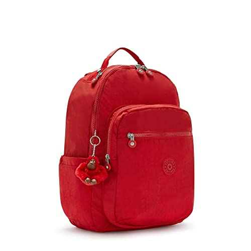 Image of Kipling Women's Seoul 15 inch Laptop Backpack, Durable, Roomy with Padded Shoulder Straps, Built-In Protective Sleeve