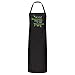 Produktbild Multifanshop Schürze Nur wo Vöhringen Drauf Steht ist auch Vöhringen drin schwarz - Grillschürze Kochschürze