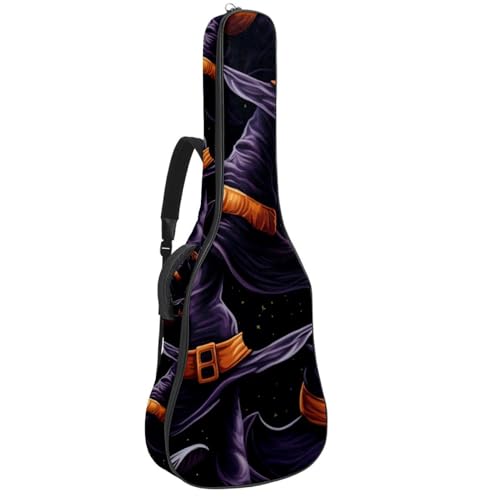 Sac de transport pour guitare acoustique imperméable à deux poches