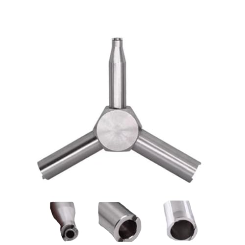 【Bookwarm】バルブレンチ （ステンレス製） 「 ガスマガジン 用バルブレンチ 」 ，ルユニバーサルトライアングルレンチフォースマガジン充電ツール， 使いやすい コンパクト (銀)