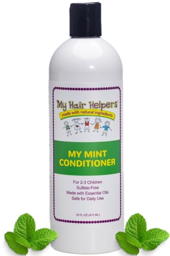 My Hair Helpers Anti Lice Conditioner, Mint & Neem, 16oz