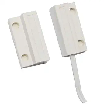Techtonics MC 38 Mount Wired Door Window Sensor Magnetic Reed Switch Recessed Alarm Security System Normally Closed NC