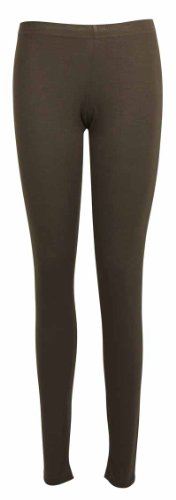 Leggings basique extensible Purple Hanger pantalon décontracté marron pour le bureau