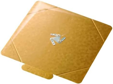 トレー ケーキトレー 四角 金 金具付き クリスマス バレンタイン ホワイトデー (５０, 7号)