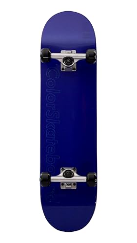 COLOR SKATEBOARDS RESIN-7 �L�b�Y�p7.25�C���` �R���v���[�g �J���[�X�P�[�g�{�[�h BLUE �u���[ �X�P�[�g�{�[�h �X�P�{�[ �Z�b�g �����i �q���p �v���d�l